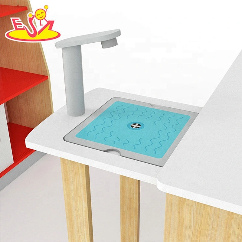 Wholesale multi grid wooden supermarket shelf used in home or kindergarten W10A116