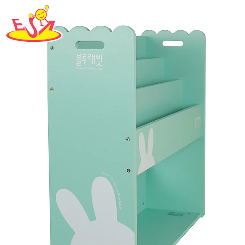 2021 New released green wooden storage shelf wooden kitchen wall shelf W08C319