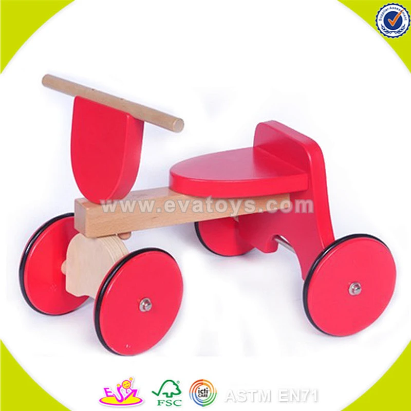 wholesale kids wooden ride on car fashion baby wooden ride on car hottest children wooden ride on car W16A010