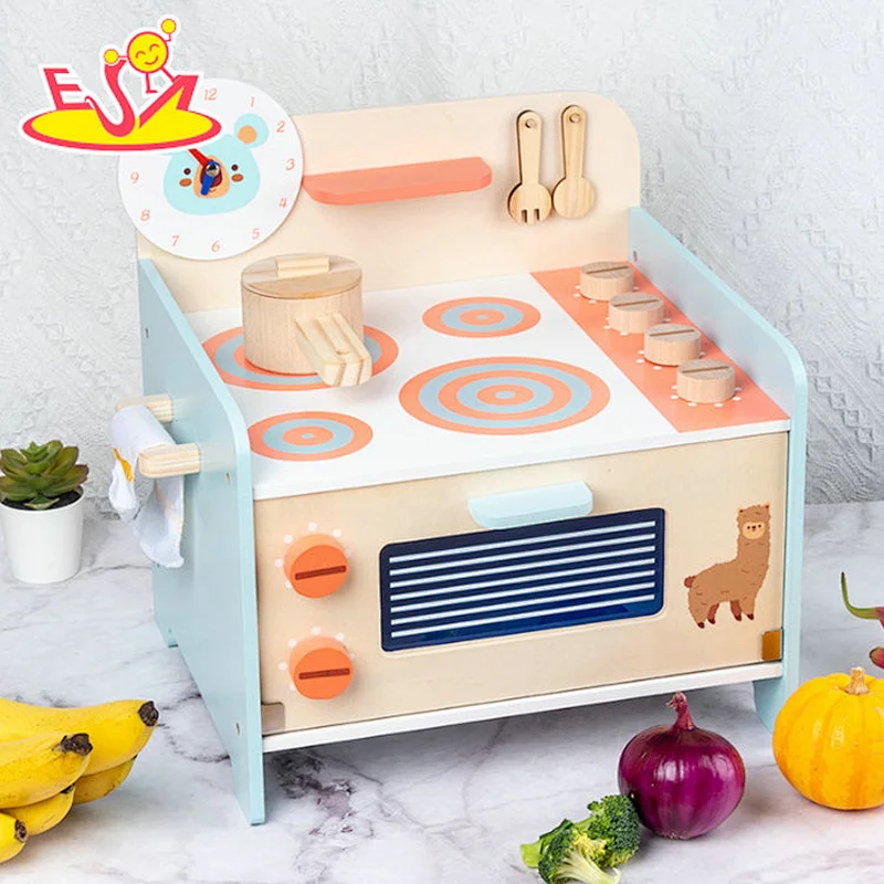 Most popular educational wooden kitchen toy for kids W10C622