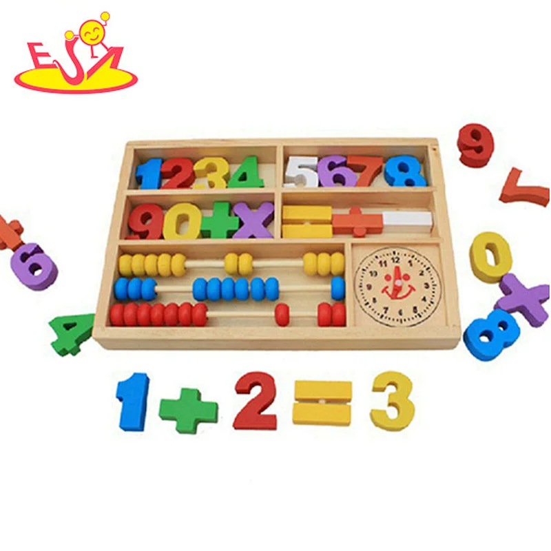 2021creative educational multifunctional wooden toys for kids W12D296