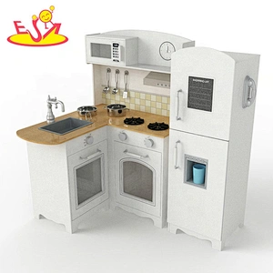 Hot sale big kitchen wooden kitchen for pretend play W10C561