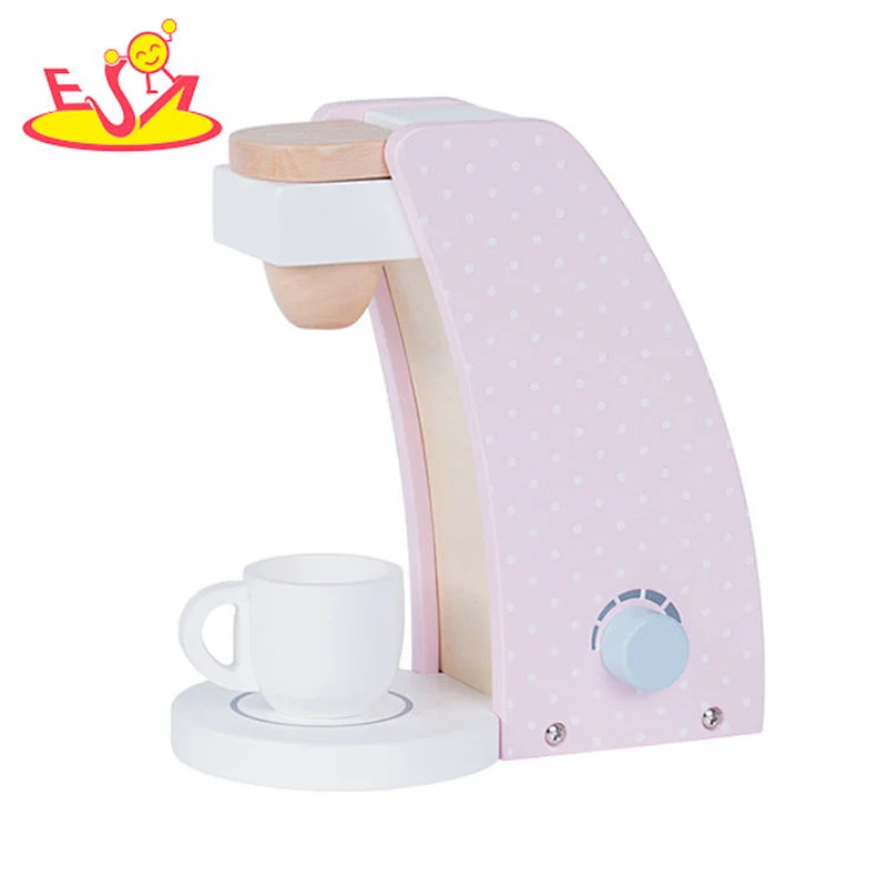 Wholesale cute eduacational toaster set wooden toy for kids W10D258B