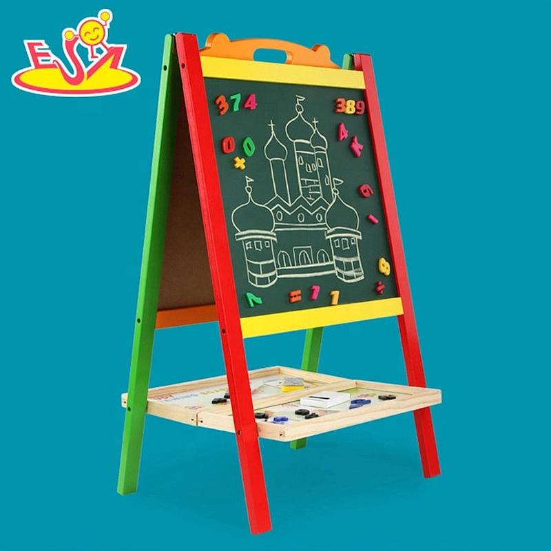 2021 hot sale Wooden chalkboard toy for kids to study W12B197A