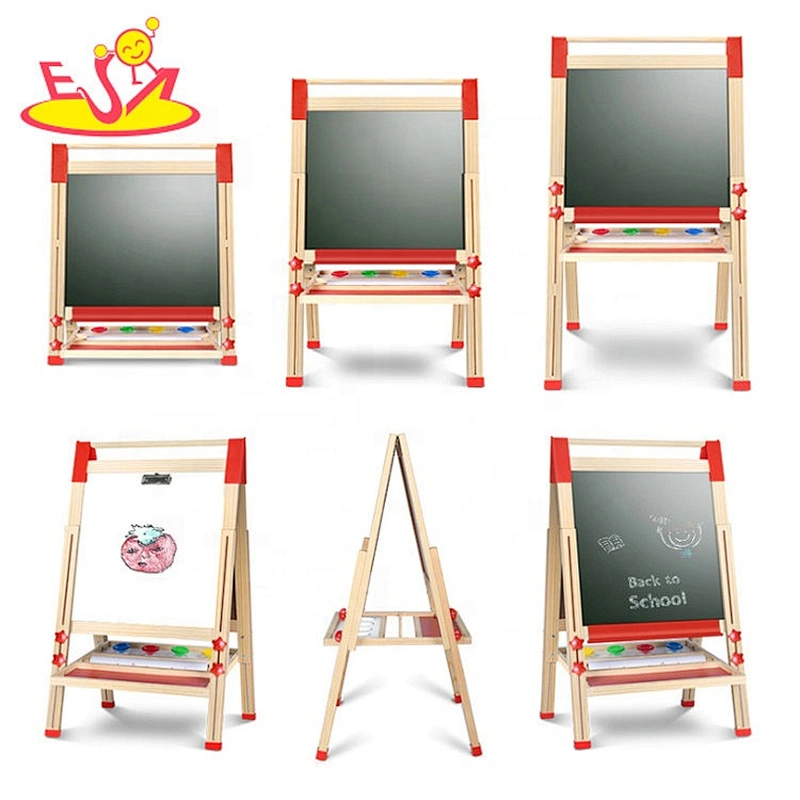 Hot sale educational wooden drawing board for kids W12B196