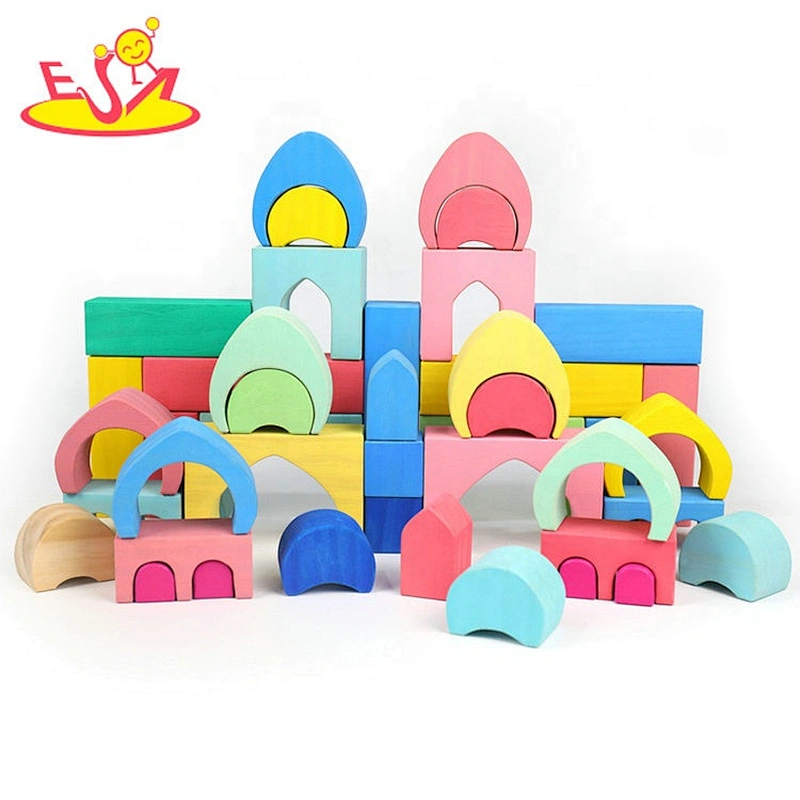 Educational  Wooden building blocks toy W13A244
