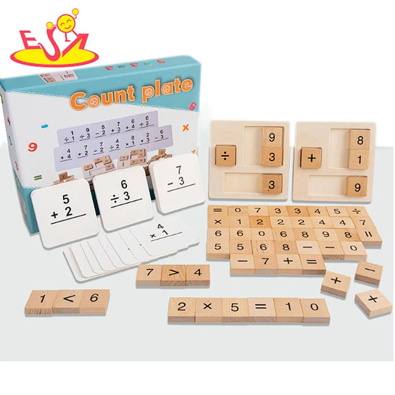 High quality eduacational wooden count study toys W12E094