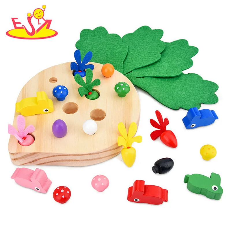 Customize wooden mini fun farm game for kids W01A413