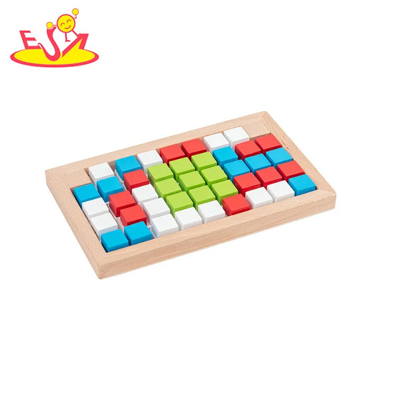 2021 Creative  eduacational wooden study toys for kids W12E104