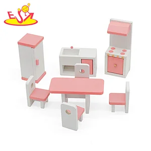 High grade simulation mIni doll house wooden house toy for girls W06A319