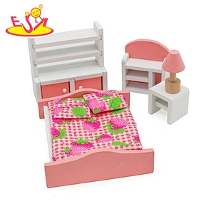 High grade simulation mIni doll house wooden house toy for girls W06A319