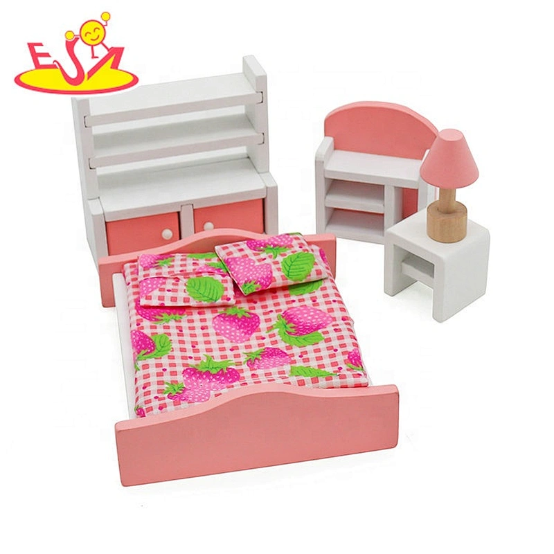 High grade simulation mIni doll house wooden house toy for girls W06A319