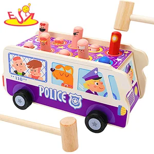 2021 new hottest musical wooden instrument beat toys for toddlers W11G075