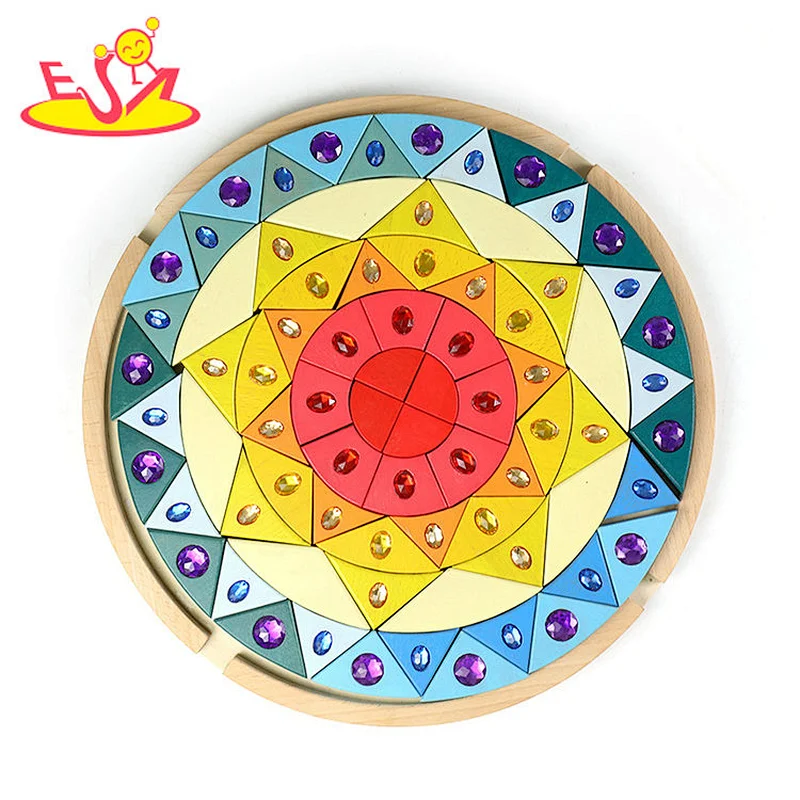 High quality Wooden puzzle Magnetic Game Toys W12D284