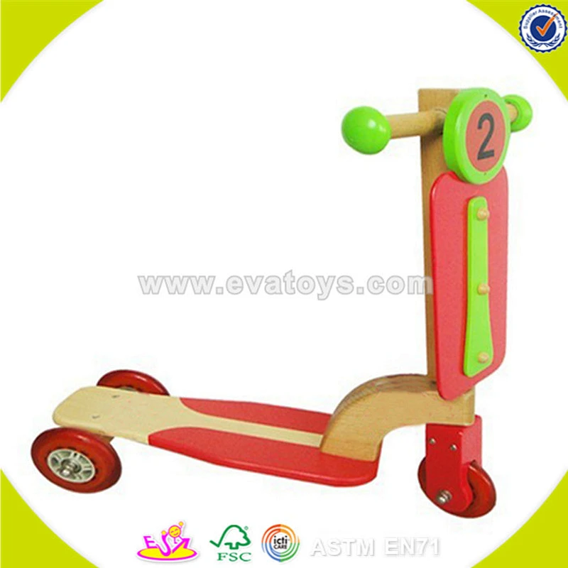 wholesale kids wooden ride on car fashion baby wooden ride on car hottest children wooden ride on car W16A010