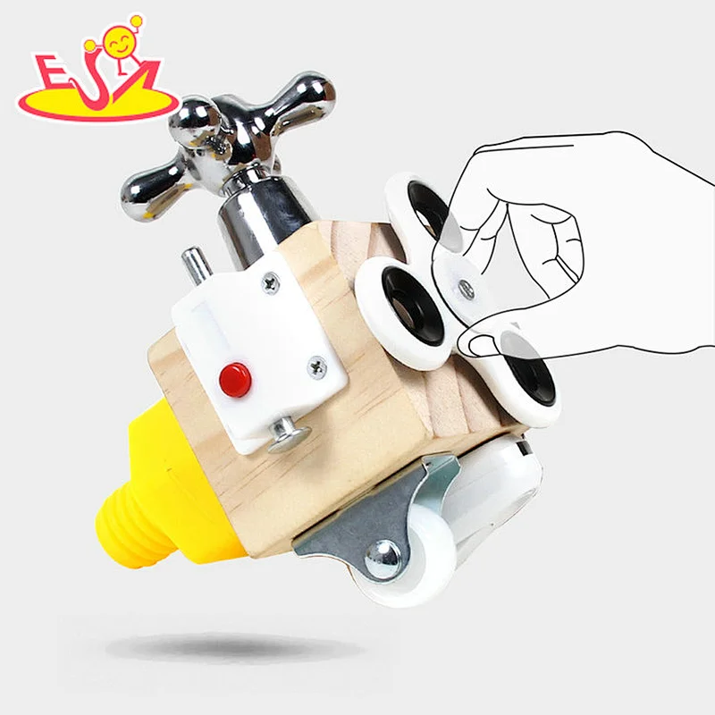 2021 new design children busy box wooden toys for Toddler W12D297