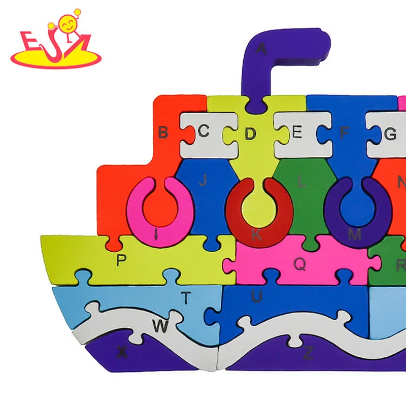 2021 New hottest Wood mosaic puzzle for kids W14I029
