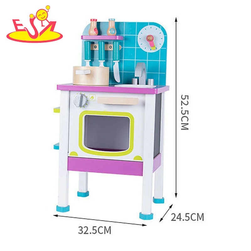 2021 New arrived educational wooden kitchen for kids W10C508