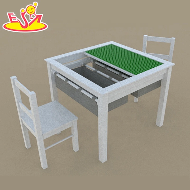 Most popular kindergarten Wooden table and chairs for kids W08G304