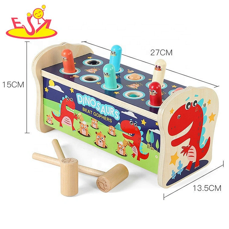 Musical wooden instrument beat toys for toddlers W11G069