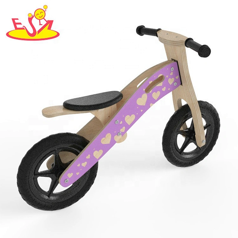 2021 Hot sale kids wooden  balance bike fashion kids bike W16C311B