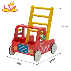 2021 New hottest  Wholesale wooden baby push walker multi-function wooden baby push walker for sale W16E160