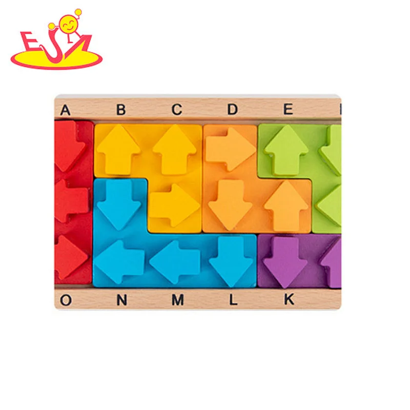 2021 Creative  eduacational wooden study toys for kids W12E104