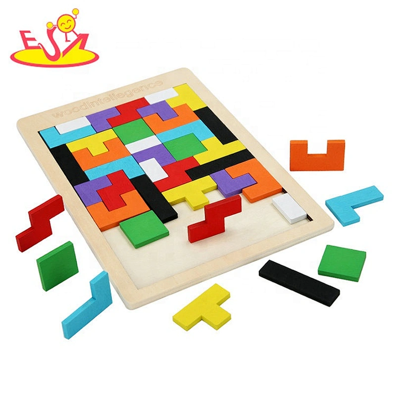 Most popular wooden animal puzzle for preschool kids W14A295