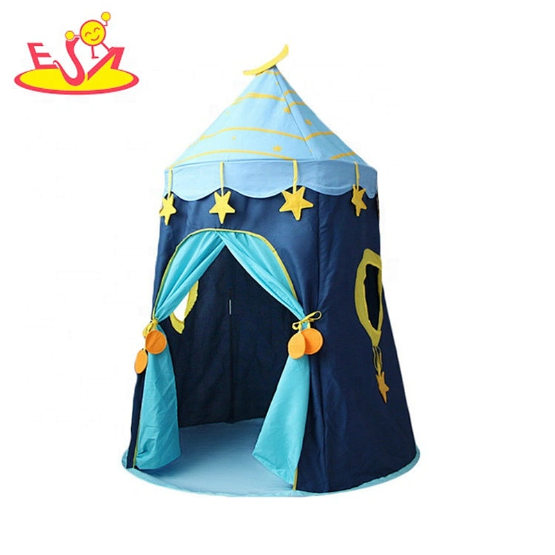 2021 Most popular ndoor/outdoor foldable castle tent for kids play toys W08L037