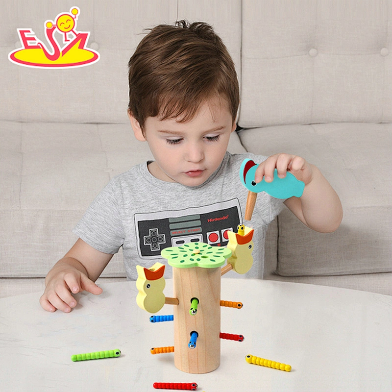 High quality educational colorful wooden study toys for kids W12F105