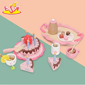 Most popular wooden Tea toy set for kids W10B386