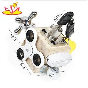 2021 new design children busy box wooden toys for Toddler W12D297