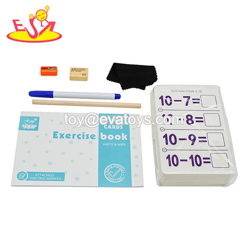 High quality educational wooden learning book toy for children W12E099