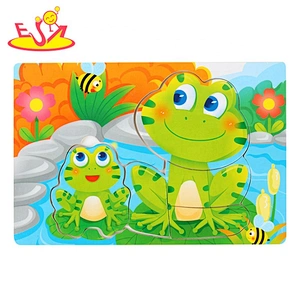 New design wooden shape puzzle fpr kids W14D222