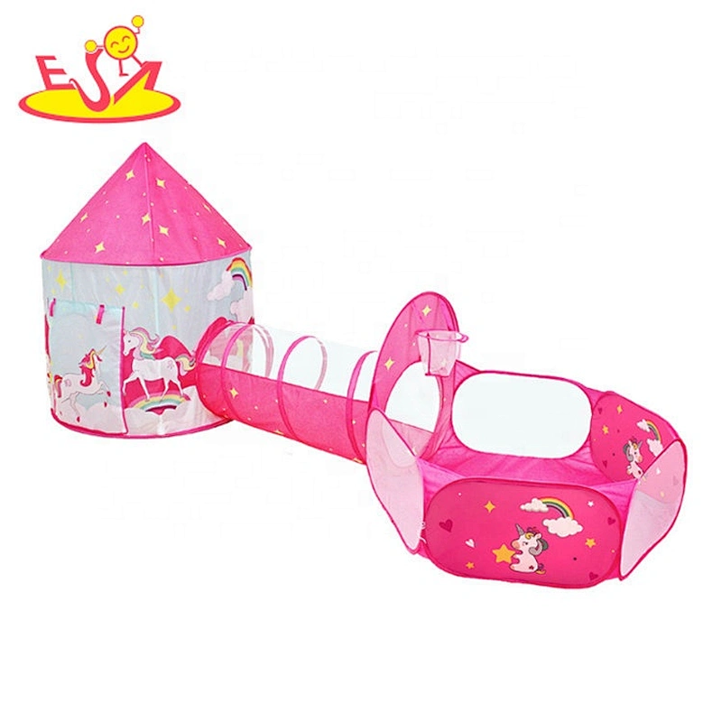 high quality pop up toddlers ball pit tents with tunnel W08L018