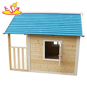 2021 great sale outdoor wooden house for kids palying W01D088C