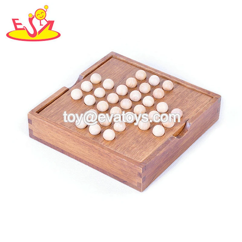 Most popular wooden 2 in 1 ejection chess  for kids W11A130A