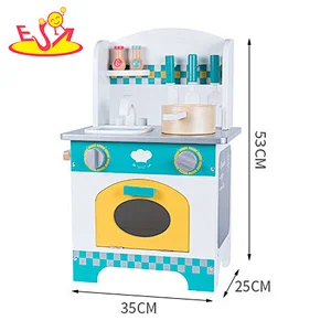 2021 New arrived educational wooden kitchen for kids W10C508