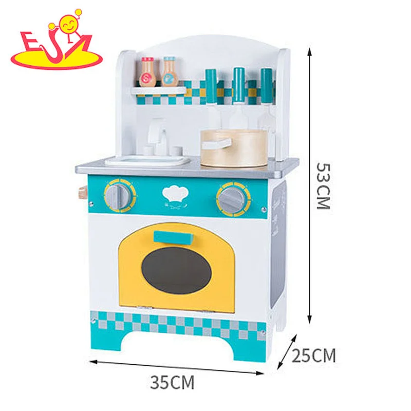 2021 New arrived educational wooden kitchen for kids W10C508