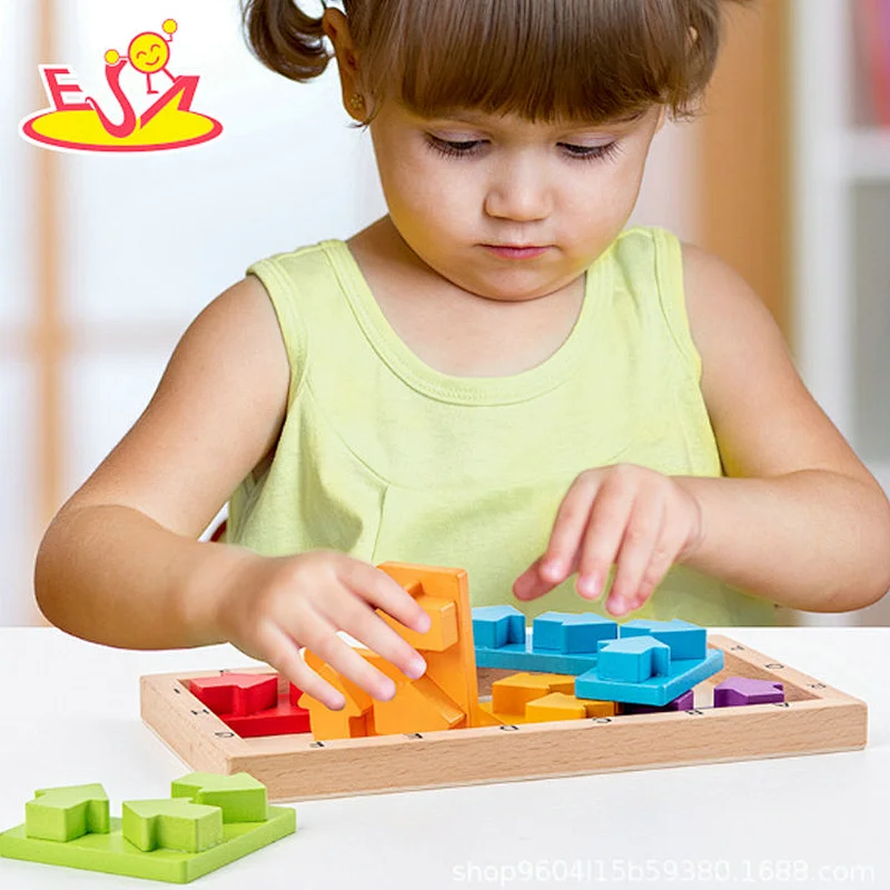 2021 New design eduacational wooden count study toys for children W12E103