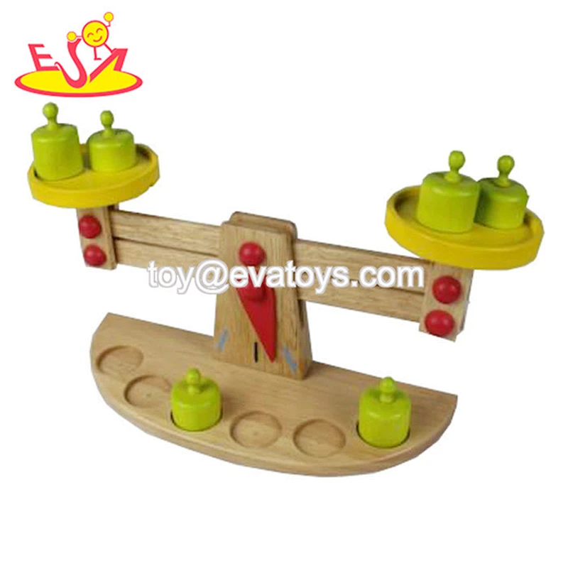 New fashion eduacational wooden balance block toys for baby W11F100