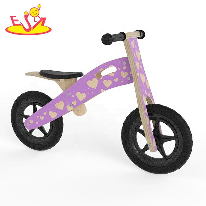 2021 Hot sale kids wooden  balance bike fashion kids bike W16C311B