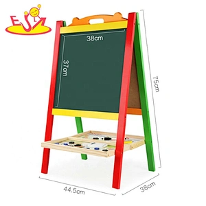 2021 hot sale Wooden chalkboard toy for kids to study W12B197A