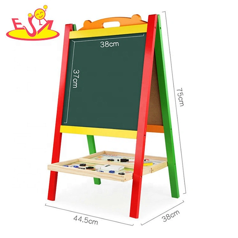 2021 hot sale Wooden chalkboard toy for kids to study W12B197A