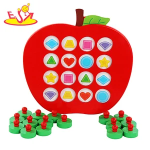 Hot sale Memory toys wooden puzzle W12E084