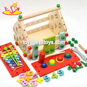 Wholesale educational multifunctional wooden toys for kids W12D298