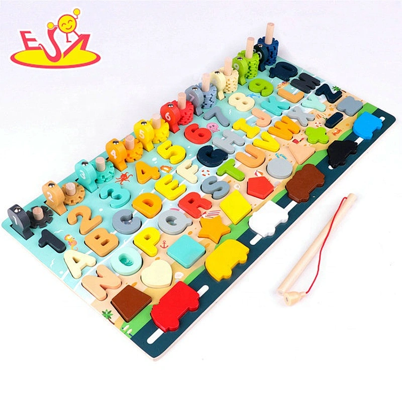 New design Wooden puzzle Magnetic  Game Toys W12D283