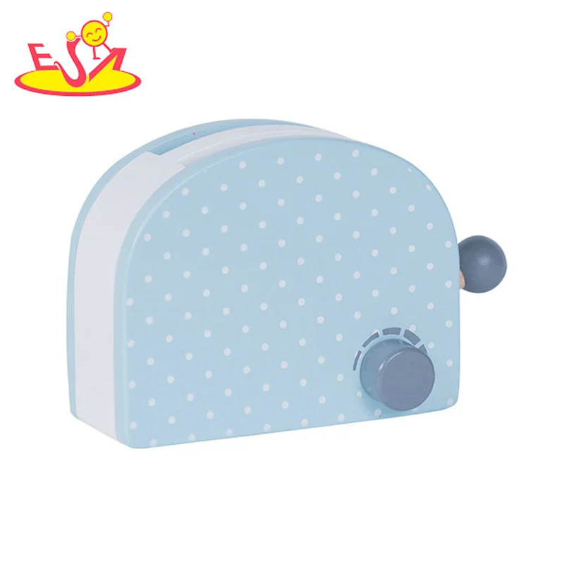 High quality eduacational toaster set wooden toy for children W10D258A