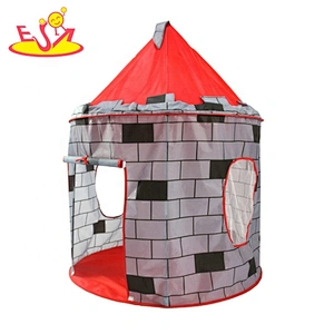Indoor Outdoor portable folding baby princess castle pop up play tent with LED Light W08L015B