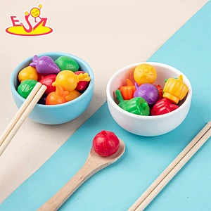 2021 New design educational wooden cartoon study toys for children W12E097